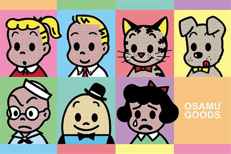 Osamu Goods - 7 CHARACTERS 1000塊 (50×75cm)