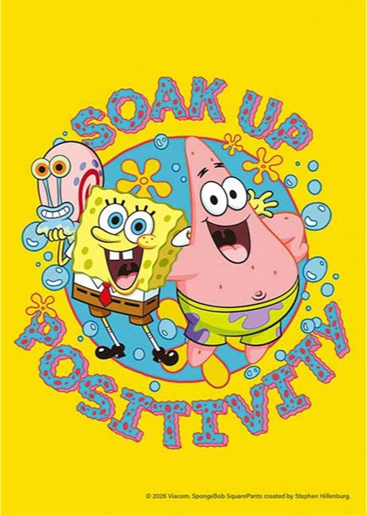 海綿寶寶 - Soak Up Positivity 108塊 (18.2×25.7cm)