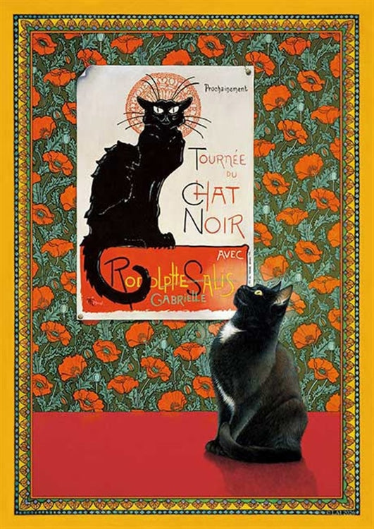 (燙金工藝) Lesley Anne Ivory - 黑貓 108塊 (18.2×25.7cm)