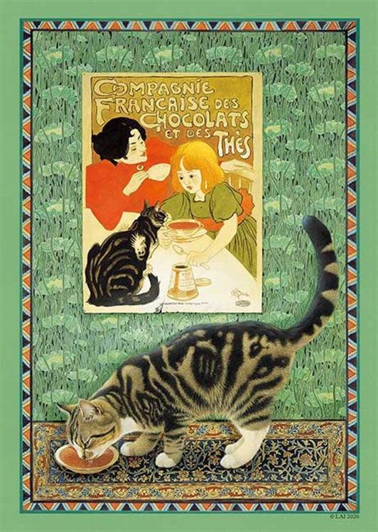 (燙金工藝) Lesley Anne Ivory - 下午茶時光 108塊 (18.2×25.7cm)