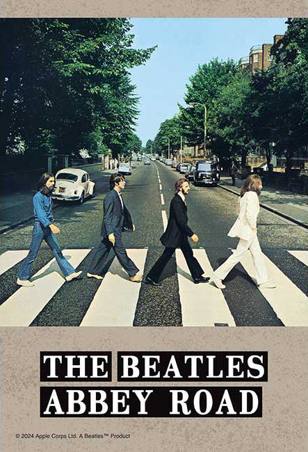 披頭四樂隊 - ABBEYROAD  120塊 (10×14.7cm)