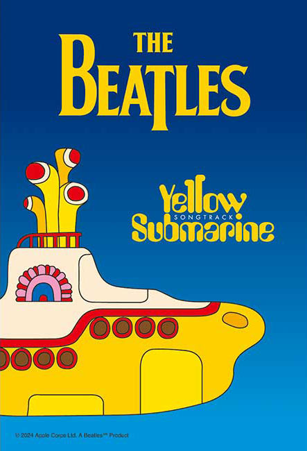 披頭四樂隊 - Yellow Submarine 120塊 (10×14.7cm)
