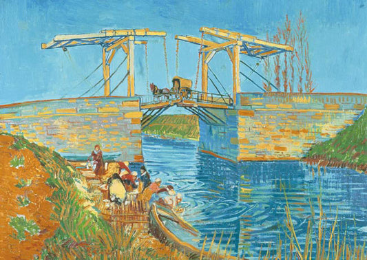 (迷你尺寸) 梵高 - 阿爾勒的吊橋  260塊 (18.2×25.7cm)