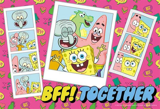 海綿寶寶 - BFF! TOGETHER 300塊 (26×38cm)