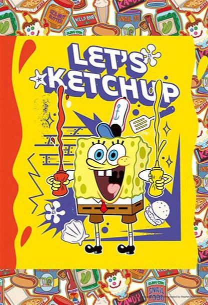 海綿寶寶 - Let's Ketchup 300 塊 (26×38cm)