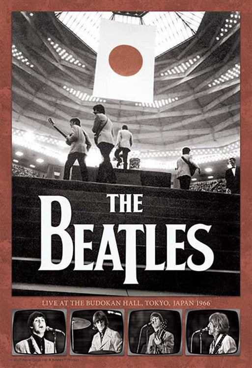 披頭四樂隊 - THE BEATLES 1966 年日本演唱會  300塊 (26×38cm)