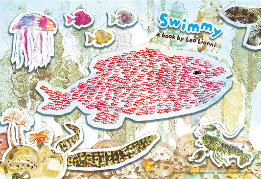 (特大尺寸)Leo Lionni - Swimmy 88塊 (26×38cm)