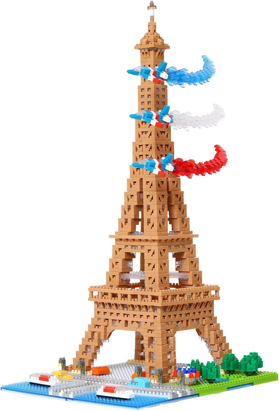Nanoblock - 巴黎塞納河畔 Deluxe (16×34.9×21.5cm)
