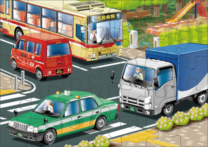 兒童向 - KUMON STEP 3 工作車 (II) 24/35/48塊