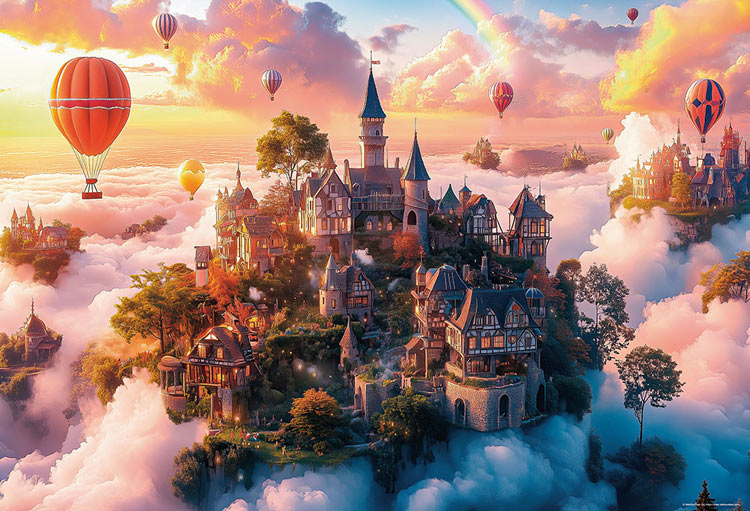 AlekSunDoor - 天空樂園 1000塊 (49×72cm)