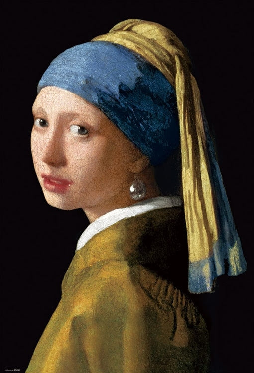 維梅爾 - 戴珍珠耳環的少女 1000塊 (49×72cm)