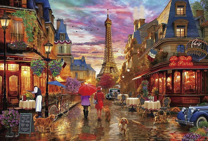 David McLean - 雨後巴黎 1000塊 (49×72cm)
