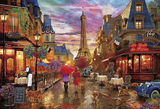David McLean - 雨後巴黎 1000塊 (49×72cm)