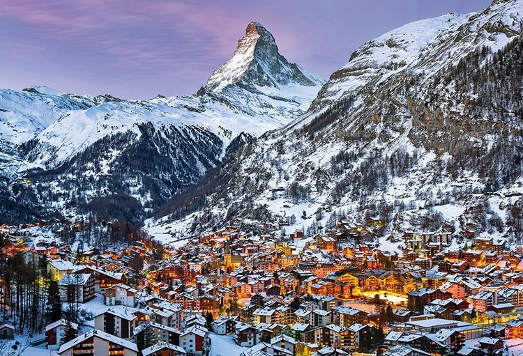 瑞士風景 - 採爾馬特及馬特洪峰景色 1000塊 (49×72cm)
