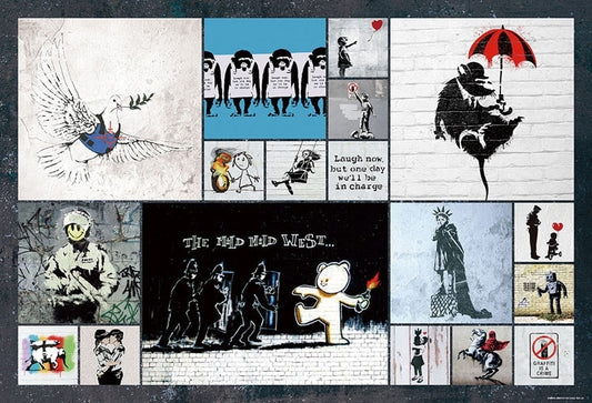 Banksy - 畫廊 1000塊 (49×72cm)
