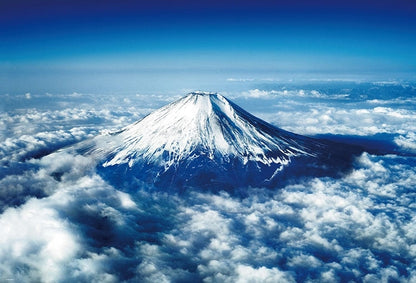 日本風景 - 富士山 空中攝影 1000塊 (49×72cm)