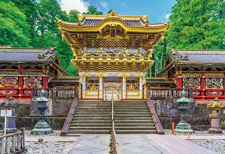 (迷你尺寸) 日本風景 - 日光東照宮 陽明門 1000塊 (26×38cm)