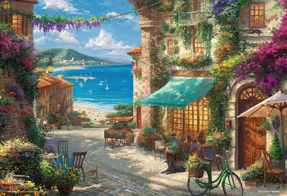 (迷你尺寸) Thomas - 西西里島的咖啡館 1000塊 (26×38cm)