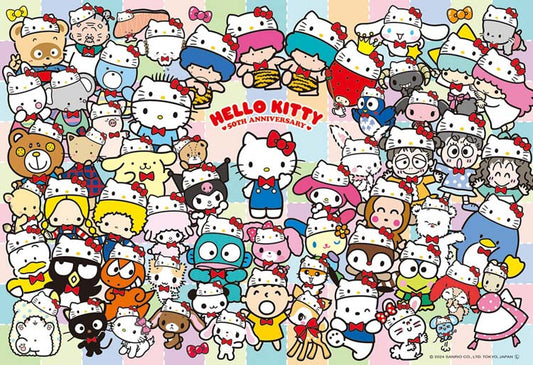 Sanrio - Hello Kitty 角色誕生 50 週年 300塊 (26×38cm)