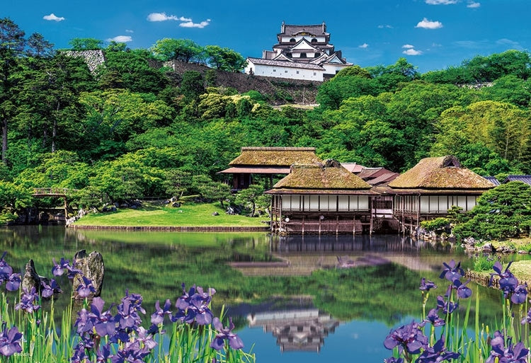 日本風景 -  初夏的玄宮園 300塊 (26×38cm)