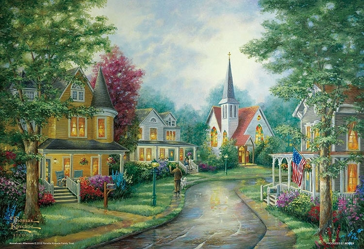 (帆布紋理) Thomas - 寧靜的午後 300塊 (26×38cm)