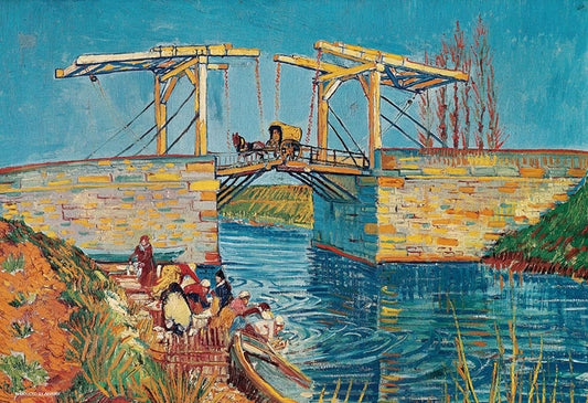 梵高 - 阿爾勒的吊橋  300塊 (26×38cm)