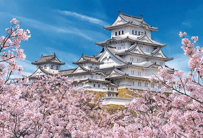 日本風景 - 春日姬路城 300塊 (26×38cm)