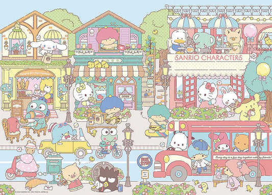 Sanrio - 快樂的小鎮 600塊 (38×53cm)