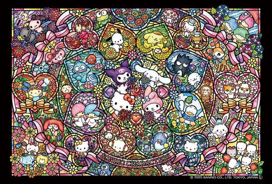 Sanrio - 彩色玻璃 108塊 (10×14.7cm)