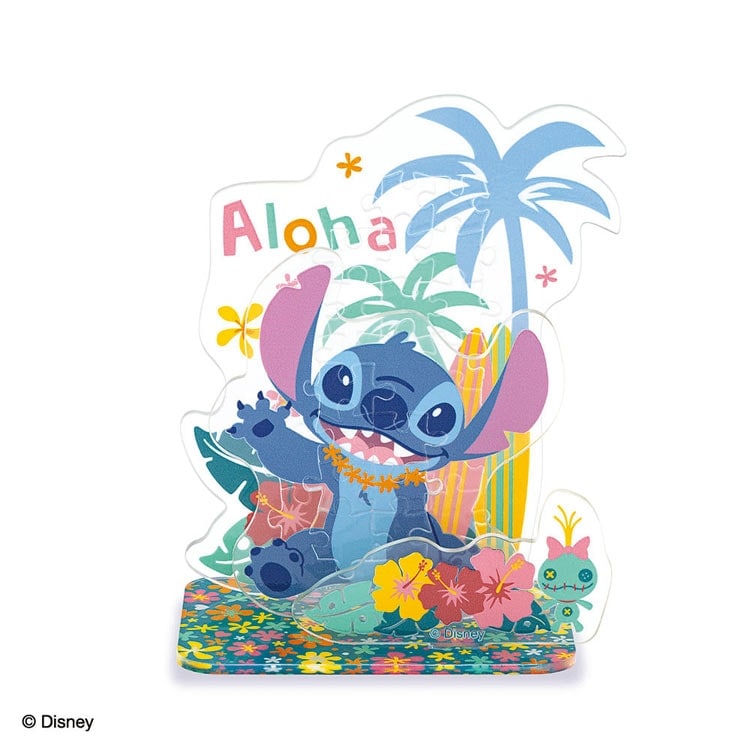 水晶立體 - 史迪仔 Stitch Aloha 32塊