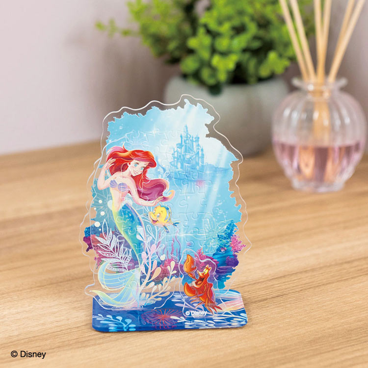 水晶立體 - 小魚仙 Ariel 與朋友們 38塊