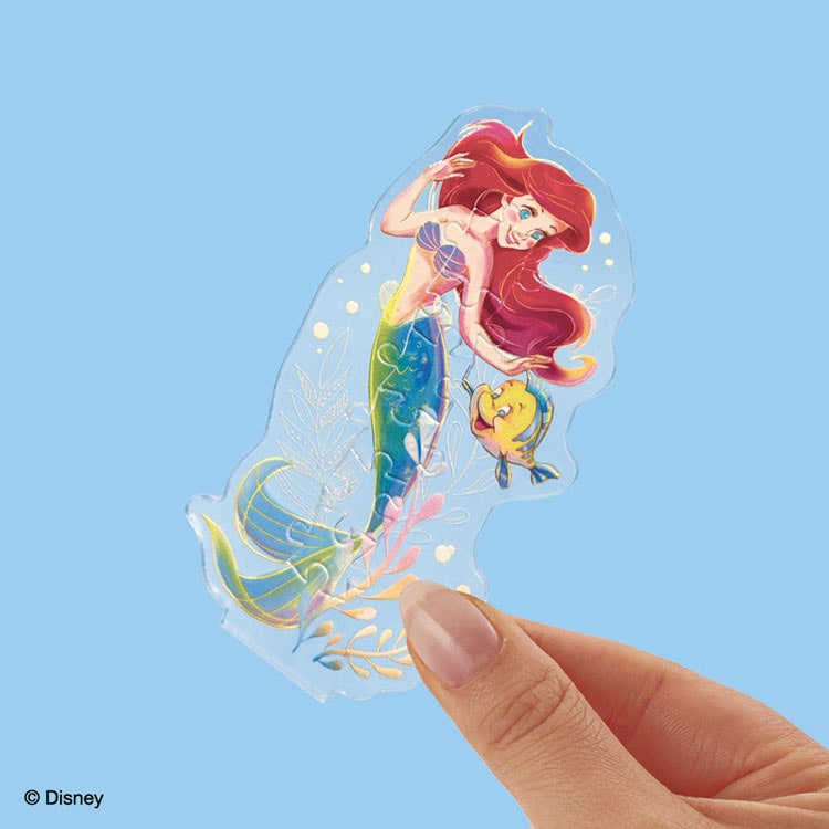 水晶立體 - 小魚仙 Ariel 與朋友們 38塊