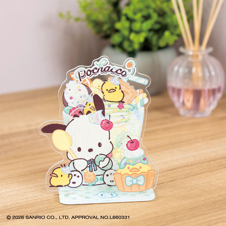 水晶立體 - PC狗甜點時間 Pochacco 35塊