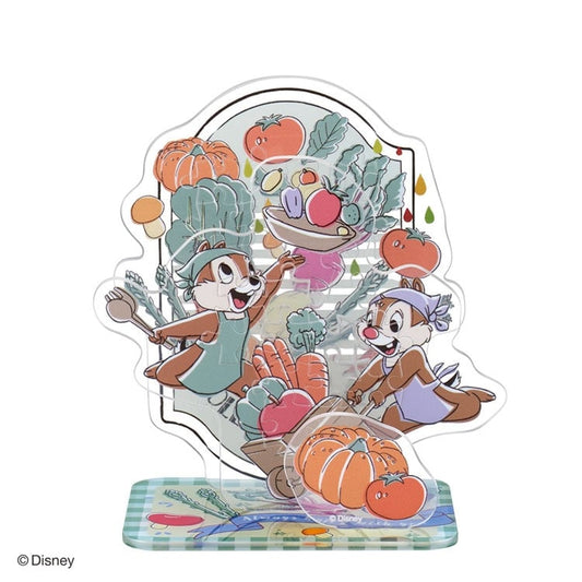 水晶立體 - Chip & Dale 蔬菜世界 34塊