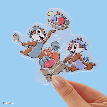 水晶立體 - Chip & Dale 蔬菜世界 34塊