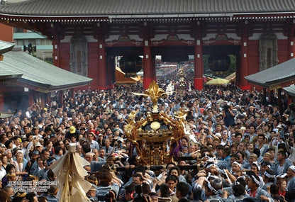 日本風景 - 東京淺草寺三社祭 300塊 (26×38cm)