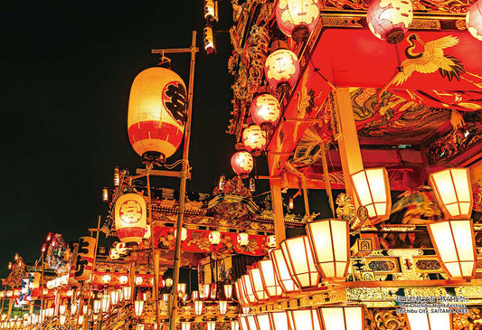 日本風景 - 秩父夜祭 300塊 (26×38cm)