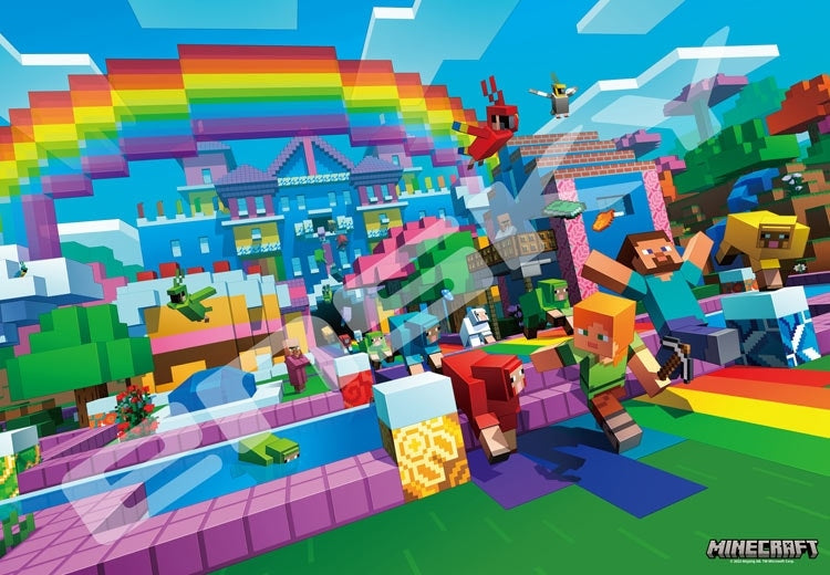MINECRAFT - 色彩的世界 1000 塊 (51×73.5cm)