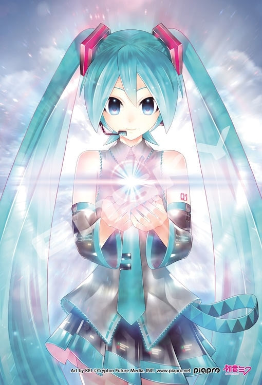 (透明樹脂) 初音未來 - 閃靈 126塊 (10×14.7cm)