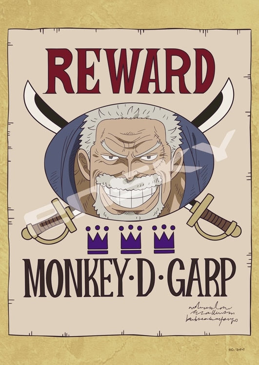 海賊王 - 五星賞金 Monkey.D.Garp 208塊