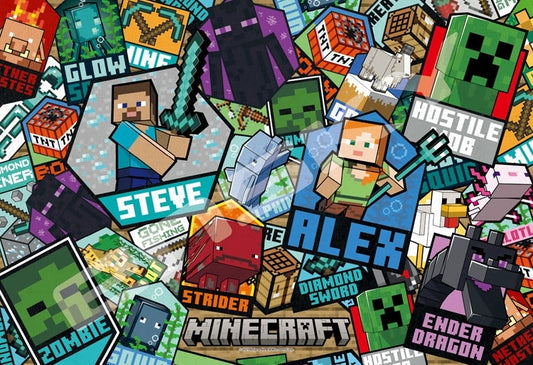 MINECRAFT MOVIE - 徽章收藏  300 塊 (26×38cm)