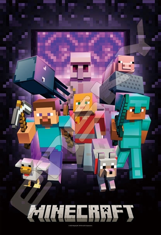 MINECRAFT - 創造、探索、生存  300 塊 (26×38cm)