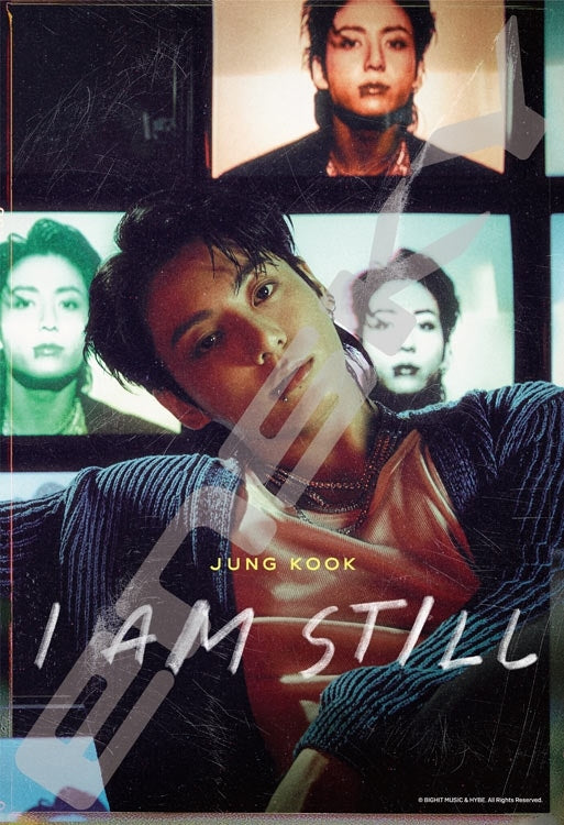 (透明樹脂) BTS 防彈少年團 - JUNG KOOK I AM STILL 300塊 (26×38cm)