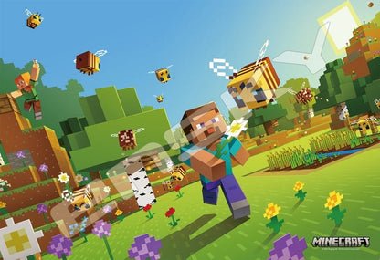 MINECRAFT - 蜜蜂 300塊 (26×38cm)