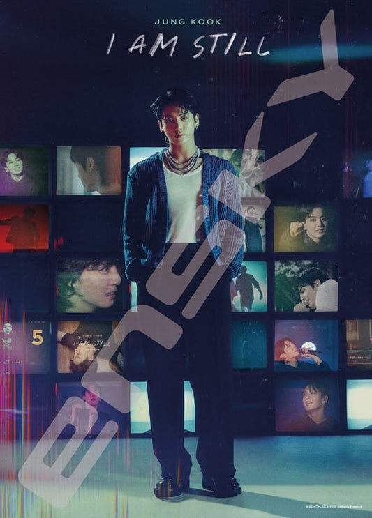 (透明樹脂) BTS 防彈少年團 - JUNG KOOK I AM STILL 500塊 (38×53cm)
