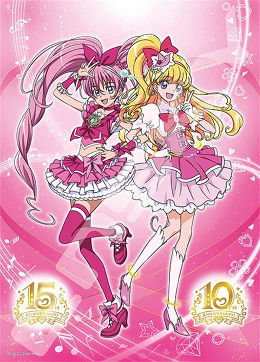 (鐳射閃面) 光之美少女 - 光之美少女 15周年與魔法使光之美少女10周年  500塊 (38×53cm)