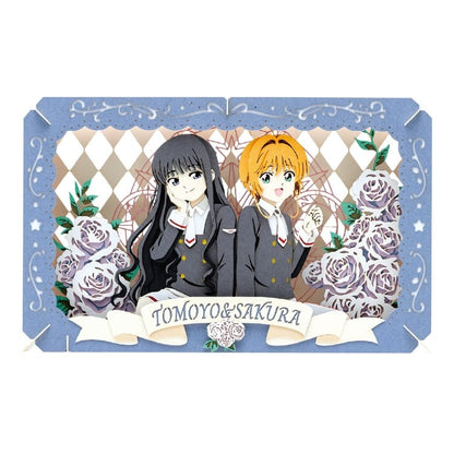 Paper Shadow Art - 百變小櫻 透明卡牌篇 知世與小櫻(L Size)