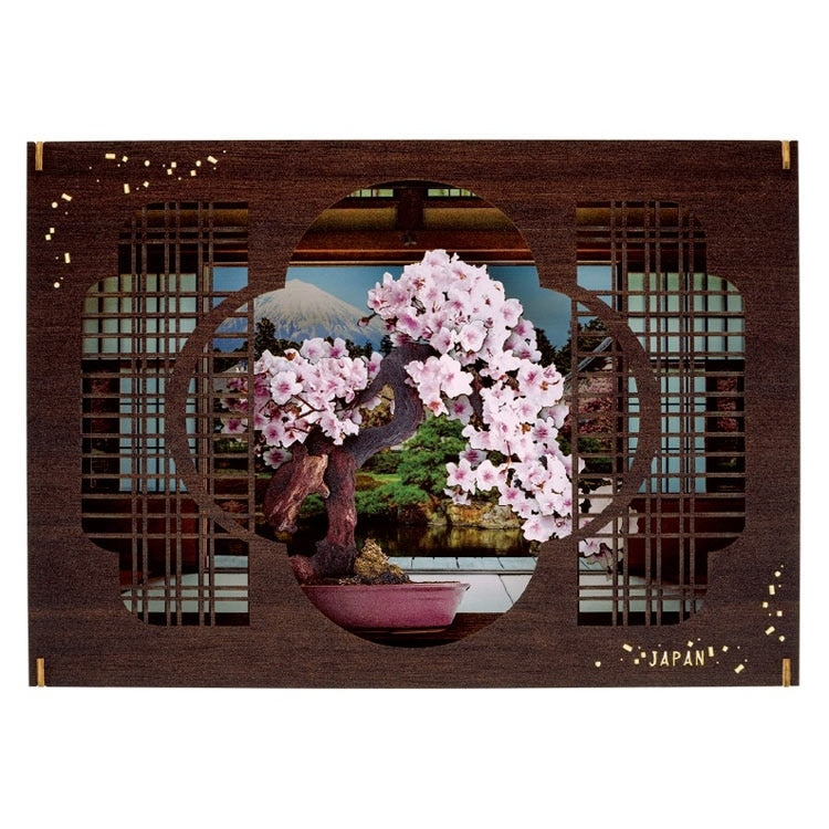 (木質) Paper Theater Premium - 盆景 櫻花 SAKURA