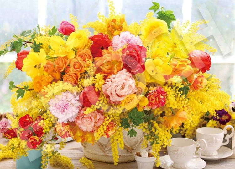 花藝 - 帶來快樂！快樂黃色 500塊 (38×53cm)