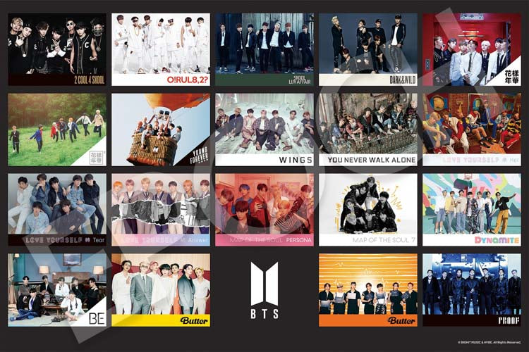 BTS 防彈少年團 - 防彈少年團照片回憶 1000塊 (50×75cm)